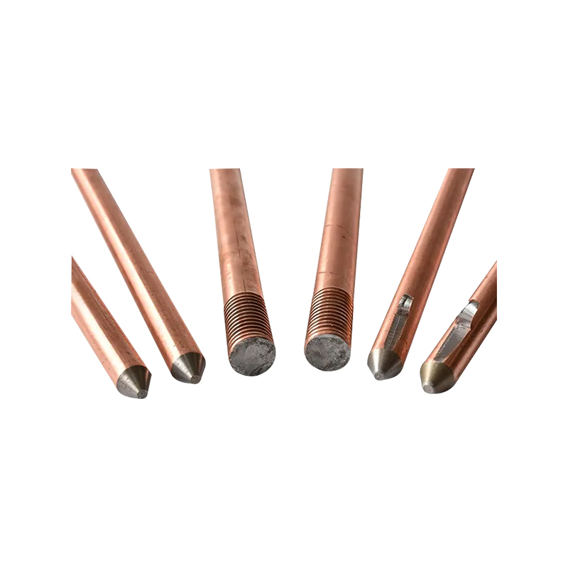 Asta di messa a terra in acciaio rivestito in rame Asta di messa a terra in acciaio rivestito in rame